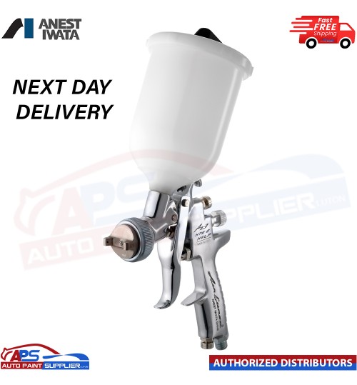 ANEST IWATA AZ3 HTE-2 GRAVITY SPRAY GUN + CUP - 1.8m